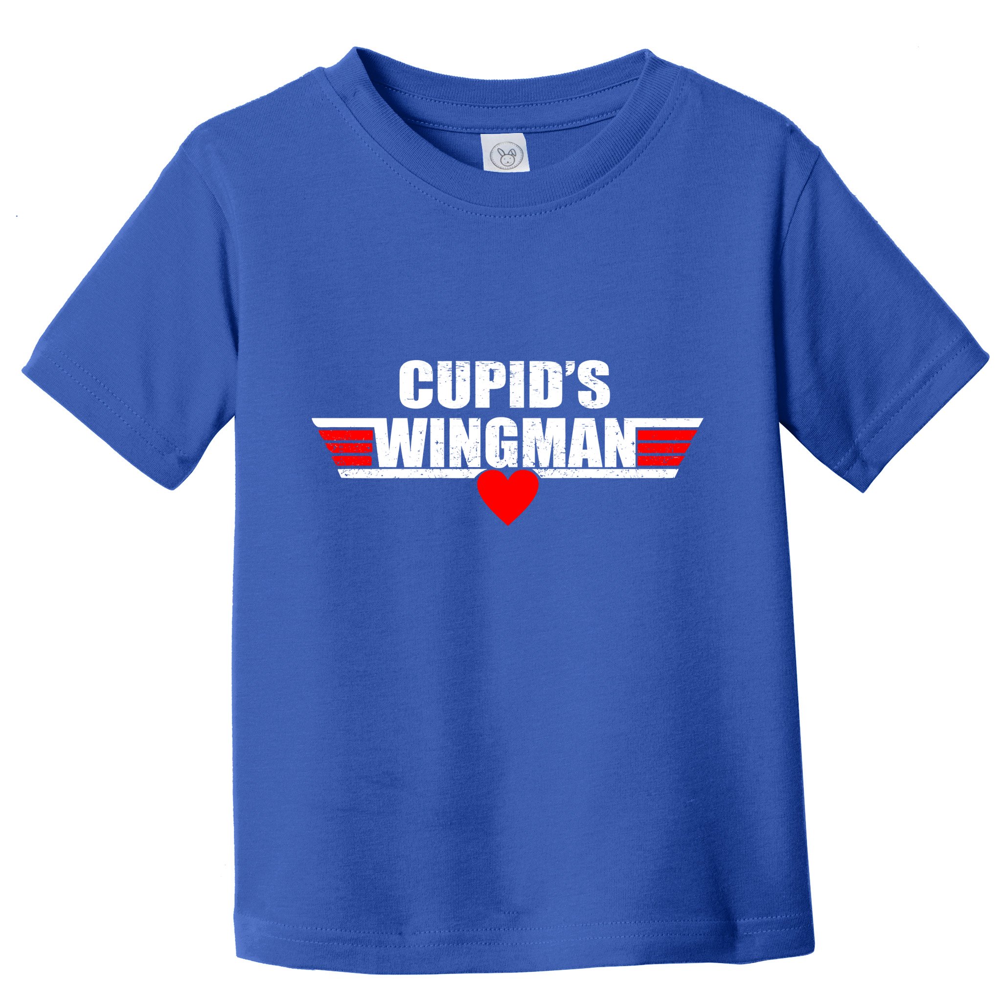 Cupid's Wingman Valentine's Day Toddler T-Shirt
