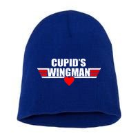 Cupid's Wingman Valentine's Day Short Acrylic Beanie