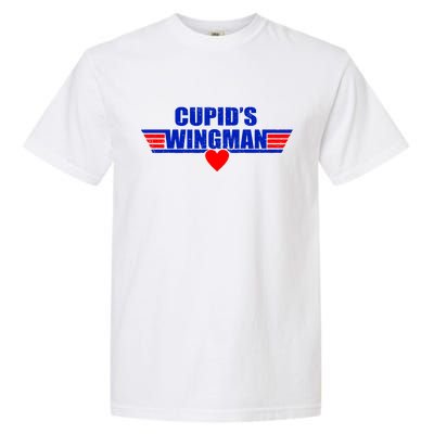 Cupid's Wingman Valentine's Day Garment-Dyed Heavyweight T-Shirt