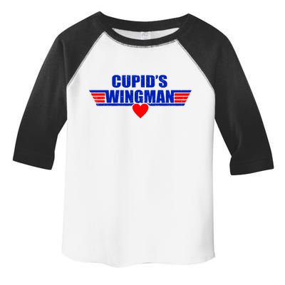 Cupid's Wingman Valentine's Day Toddler Fine Jersey T-Shirt