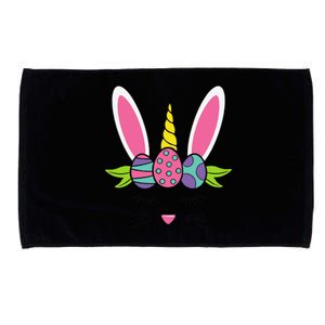 Cute Unicorn Rabbit Easter Day Bunny Eggs Microfiber Hand Towel