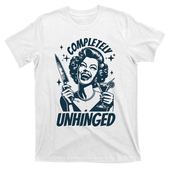 Completely Unhinged Retro Graphic Vintage 90s T-Shirt