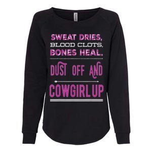 Cowgirl Up Rodeo Horse Lover For Women Womens California Wash Sweatshirt