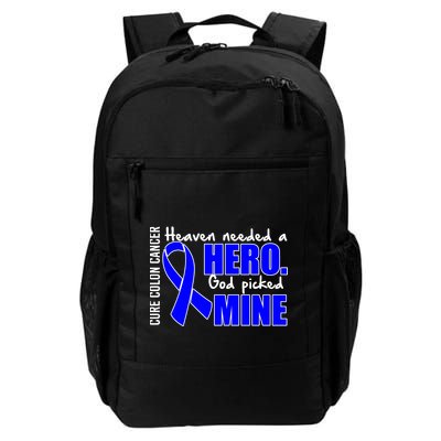 Cure Colon Cancer Heaven Needed A Hero Daily Commute Backpack