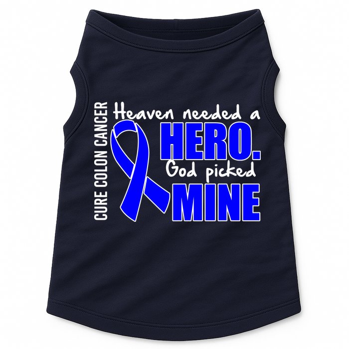 Cure Colon Cancer Heaven Needed A Hero Doggie Tank