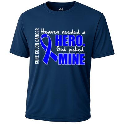 Cure Colon Cancer Heaven Needed A Hero Performance Shirt