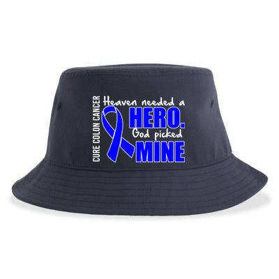 Cure Colon Cancer Heaven Needed A Hero Sustainable Bucket Hat