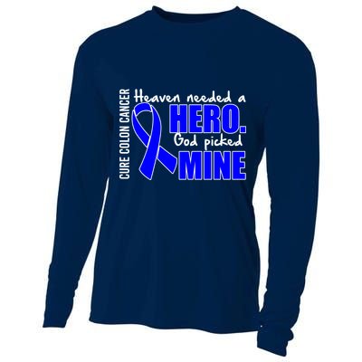 Cure Colon Cancer Heaven Needed A Hero Cooling Performance Long Sleeve Crew