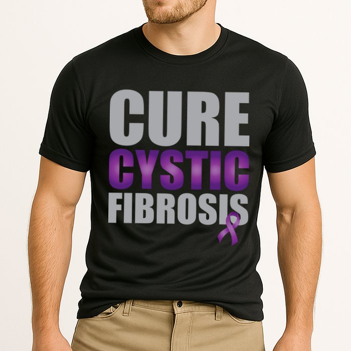 Cure Cystic Fibrosis Cooling Performance Crew T-Shirt