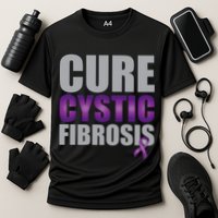 Cure Cystic Fibrosis Cooling Performance Crew T-Shirt