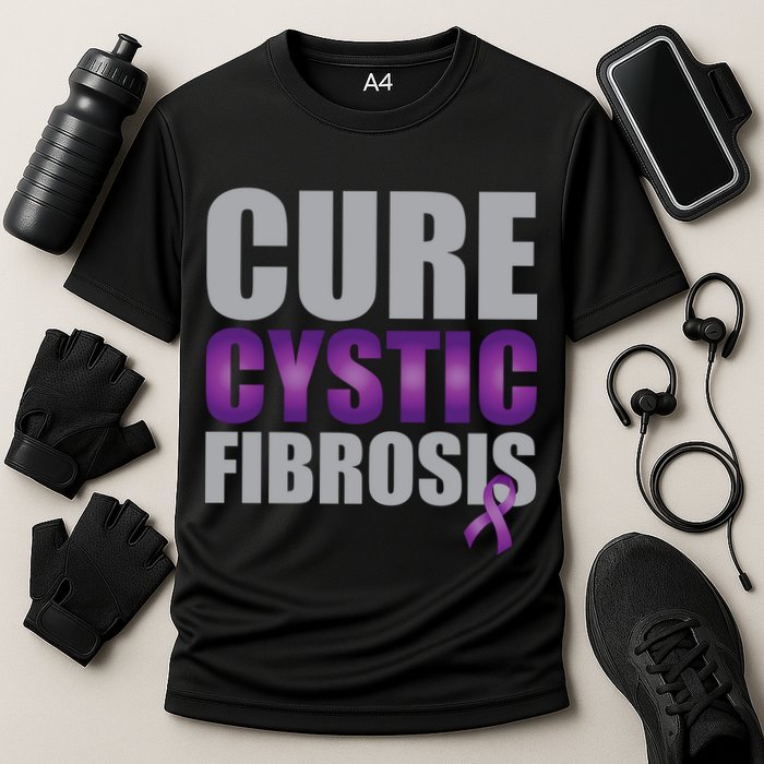 Cure Cystic Fibrosis Cooling Performance Crew T-Shirt