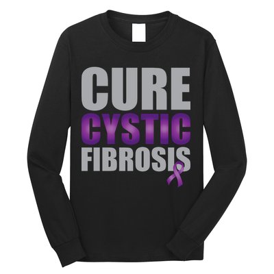 Cure Cystic Fibrosis Long Sleeve Shirt