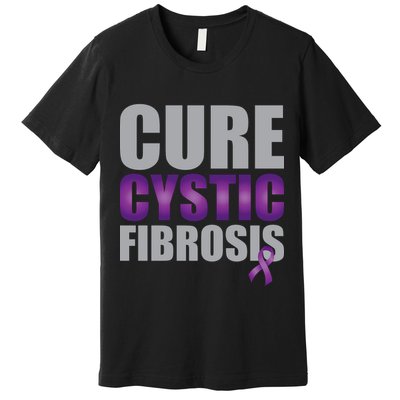 Cure Cystic Fibrosis Premium T-Shirt