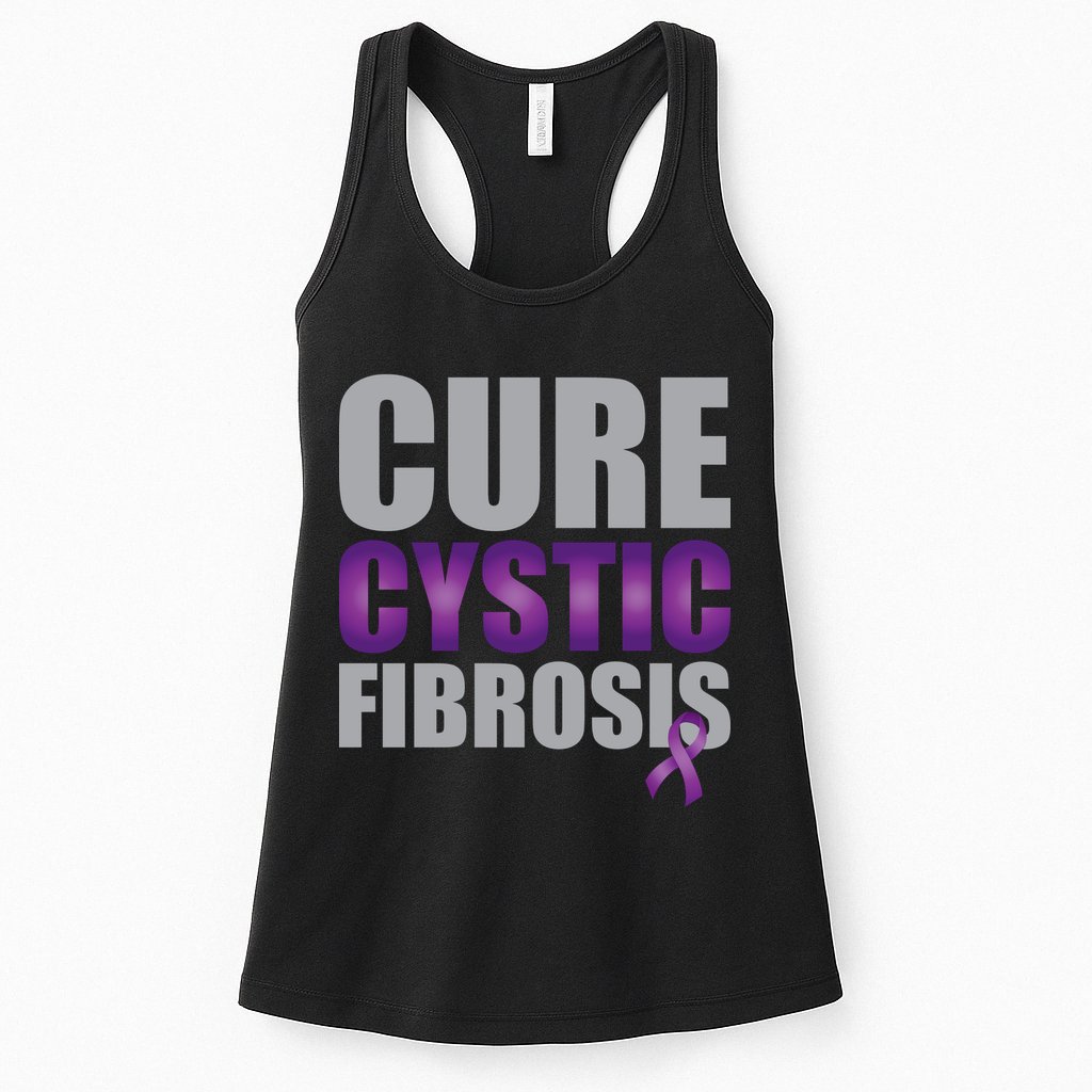 Cure Cystic Fibrosis Womens Tank Top