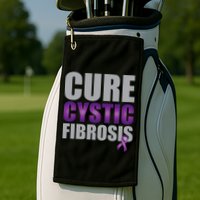 Cure Cystic Fibrosis Golf Towel