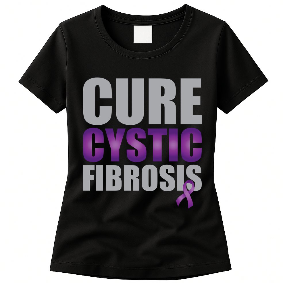 Cure Cystic Fibrosis Womens T-Shirt