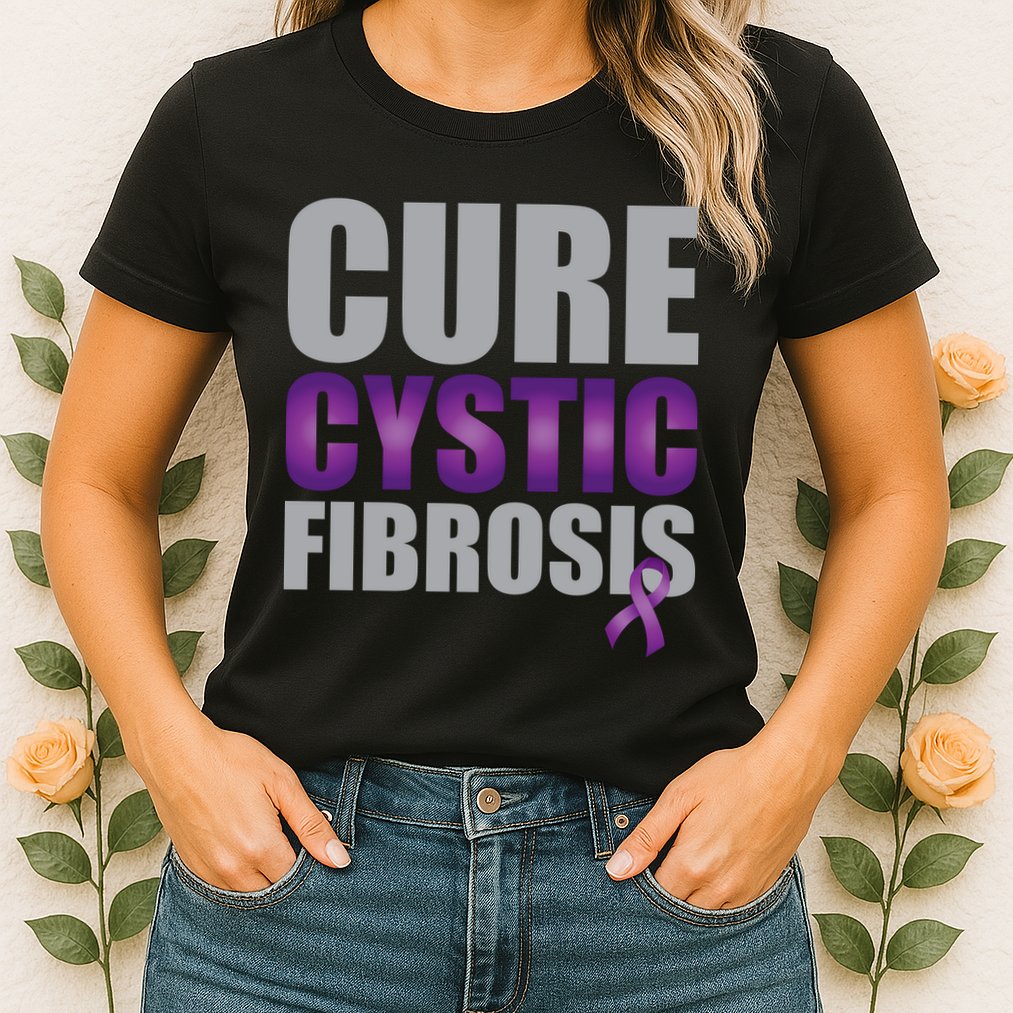 Cure Cystic Fibrosis Womens T-Shirt