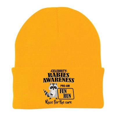 Cure For Rabies Fun Run Knit Cap Winter Beanie