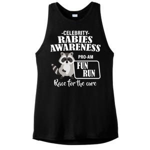 Cure For Rabies Fun Run Ladies PosiCharge Tri-Blend Wicking Tank