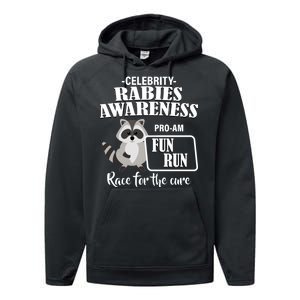 Cure For Rabies Fun Run Performance Fleece Hoodie