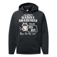 Cure For Rabies Fun Run Performance Fleece Hoodie