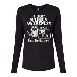 Cure For Rabies Fun Run Womens Cotton Relaxed Long Sleeve T-Shirt