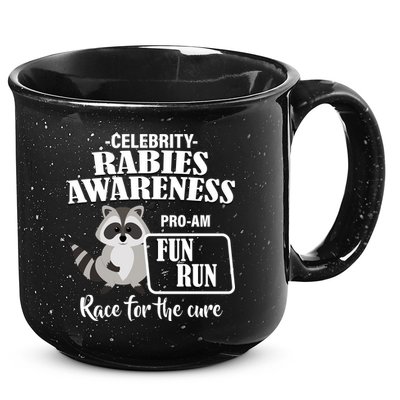 Cure For Rabies Fun Run 15oz Campfire Ceramic Mug