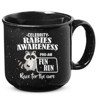 Cure For Rabies Fun Run 15oz Campfire Ceramic Mug