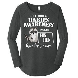 Cure For Rabies Fun Run Women's Perfect Tri Tunic Long Sleeve Shirt