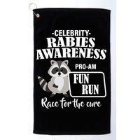 Cure For Rabies Fun Run Golf Towel
