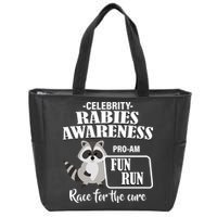 Cure For Rabies Fun Run Zip Tote Bag