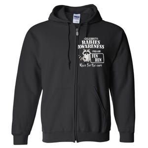 Cure For Rabies Fun Run Full Zip Hoodie