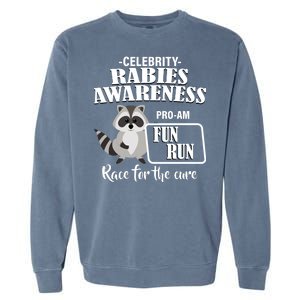 Cure For Rabies Fun Run Garment-Dyed Sweatshirt