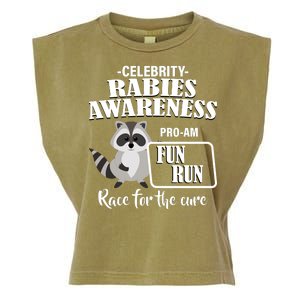 Cure For Rabies Fun Run Garment-Dyed Women's Muscle Tee