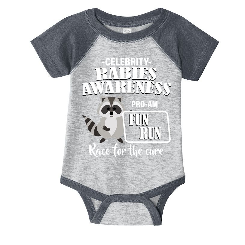 Cure For Rabies Fun Run Infant Baby Jersey Bodysuit