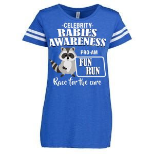 Cure For Rabies Fun Run Enza Ladies Jersey Football T-Shirt