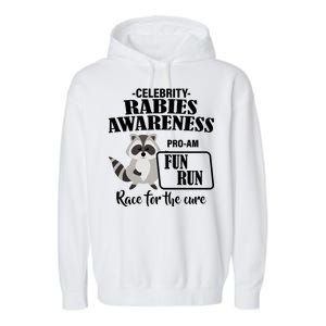 Cure For Rabies Fun Run Garment-Dyed Fleece Hoodie