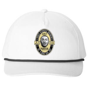 Curly Porter Three Stooges Snapback Five-Panel Rope Hat