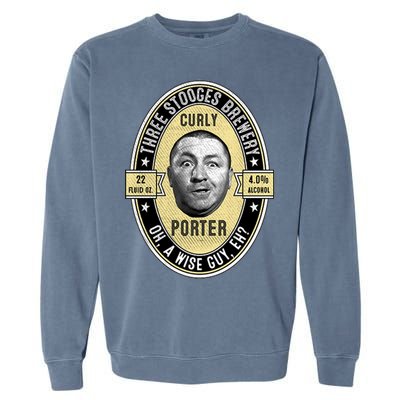 Curly Porter Three Stooges Garment-Dyed Sweatshirt