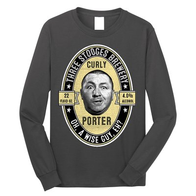 Curly Porter Three Stooges Long Sleeve Shirt