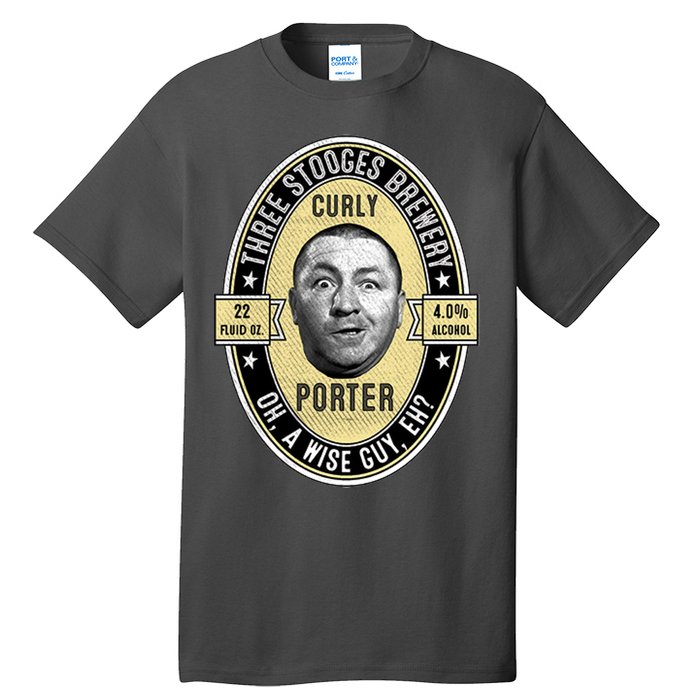 Curly Porter Three Stooges Tall T-Shirt