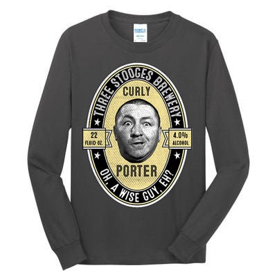 Curly Porter Three Stooges Tall Long Sleeve T-Shirt