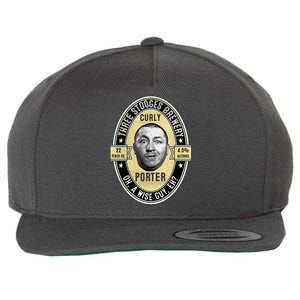 Curly Porter Three Stooges Wool Snapback Cap