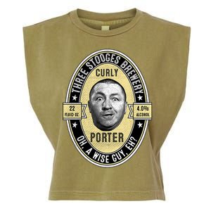 Curly Porter Three Stooges Garment-Dyed Women's Muscle Tee