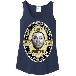 Curly Porter Three Stooges Ladies Essential Tank