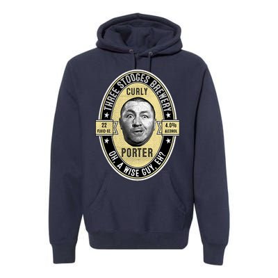 Curly Porter Three Stooges Premium Hoodie