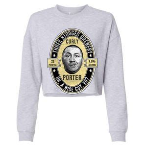 Curly Porter Three Stooges Cropped Pullover Crew