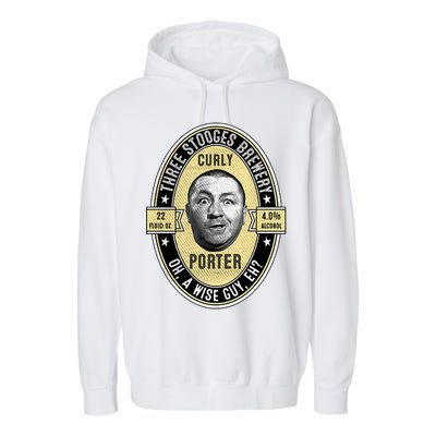 Curly Porter Three Stooges Garment-Dyed Fleece Hoodie