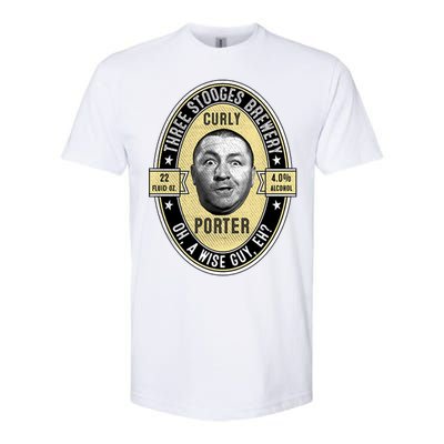 Curly Porter Three Stooges Softstyle CVC T-Shirt