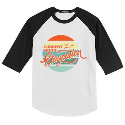 Current Mood Staycation  Kids Colorblock Raglan Jersey